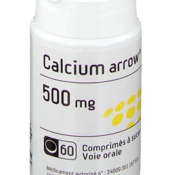 Calcium Arrow 500mg Cpr Fl60