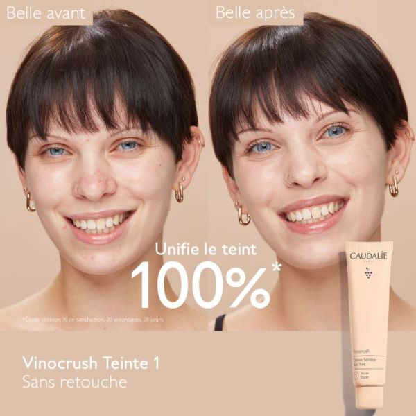 Caudalie Vinocrush Creme Teintee 1 30Ml