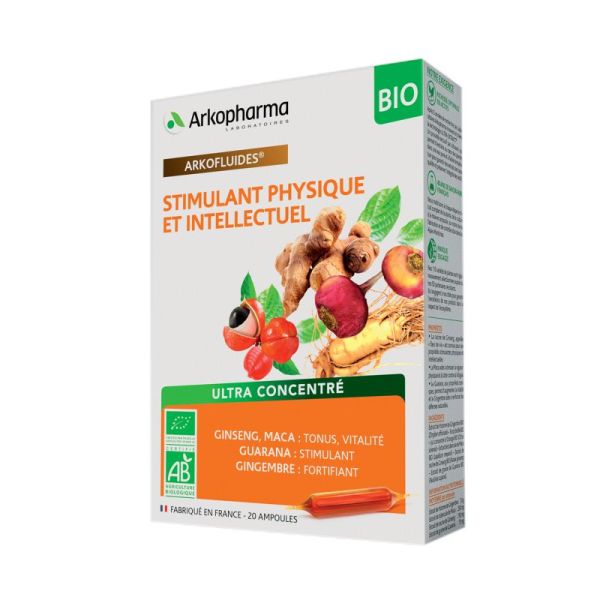 Arkofluides physical stimulant 20 ampoules
