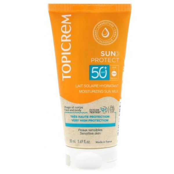 Topicrem Sun Prot Lait Spf50 50Ml