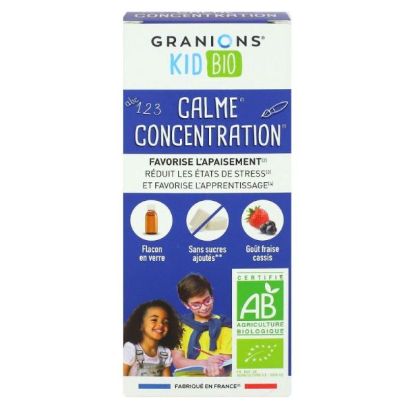 Granions Kid Bio Calme Amp Concentration