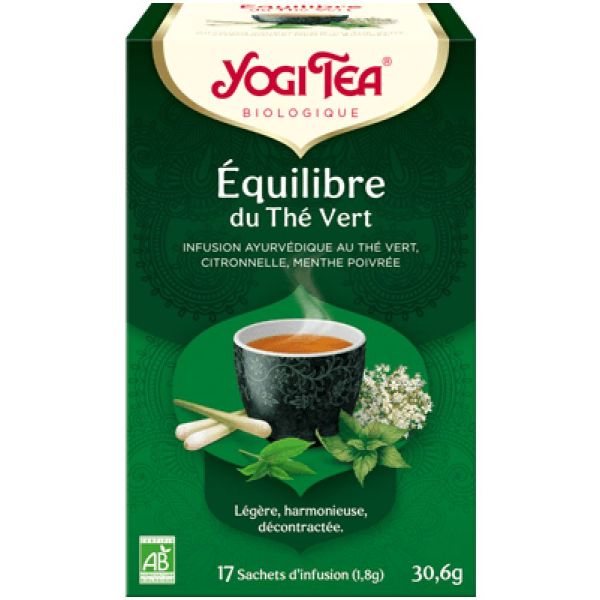 Green Tea Balance - Light, harmonious, relaxed infusion - 17 sachets