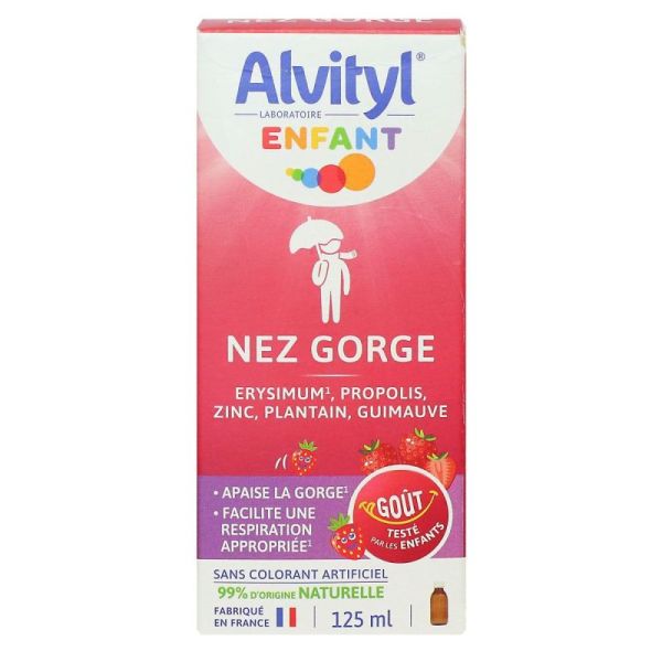 Alvityl Enfant Sirop Nez Gorge