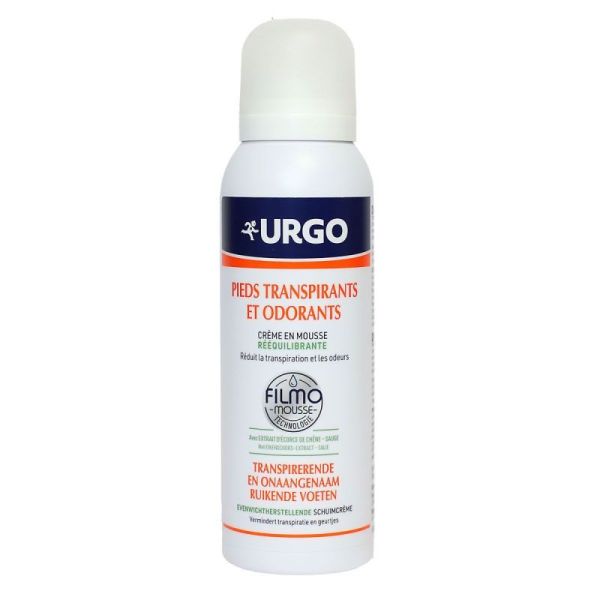 Urgo Filmomousse Pieds Transp/Odor 125Ml