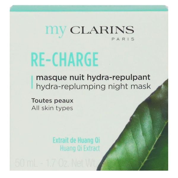 Clarins Re-Charge Masque Nt Hyd-Rep 50Ml