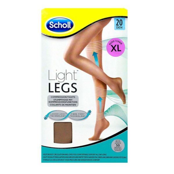 Light Legs Flesh Tights 20 Den Size M