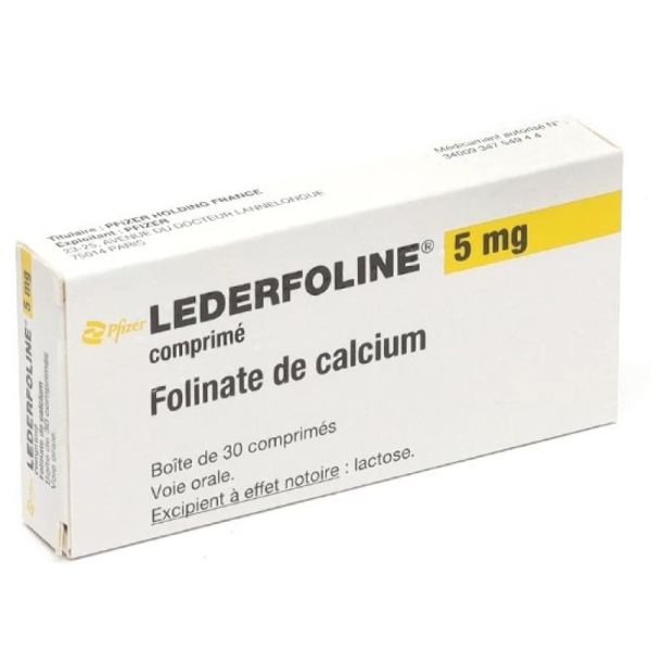 Lederfoline 5 mg 30 Caplets