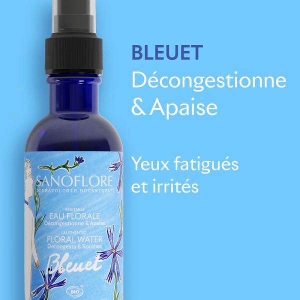 Sanof Eau Florale Bleuet 200Ml New