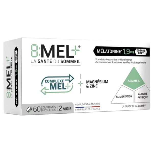 Melatonine 8 Mel 1,9Mg Cpr60