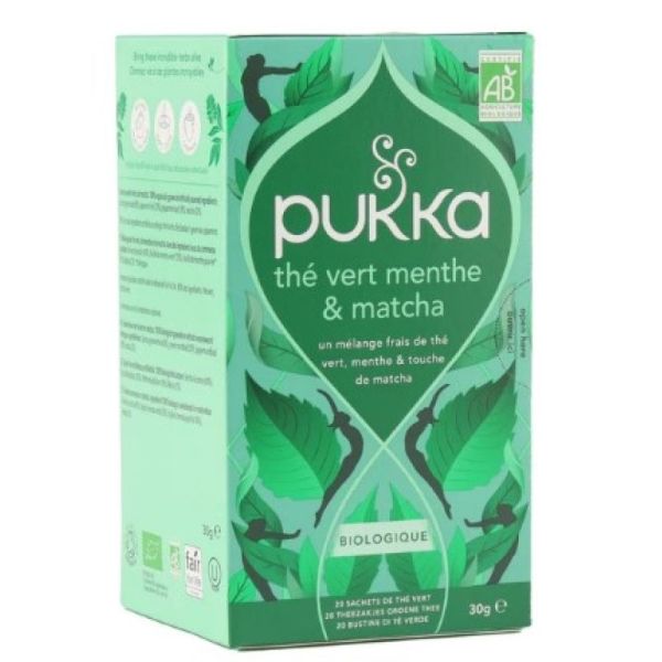 Pukka Longevite The Vert Menthe Matcha