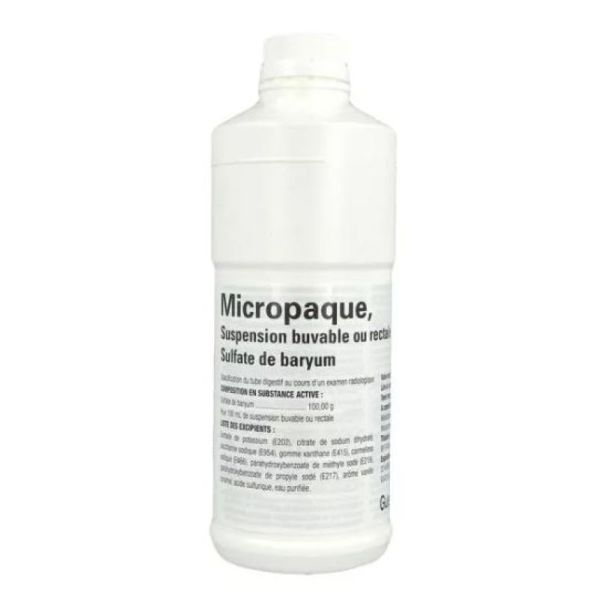 Micropaque Rectal Buvabl50o Ml
