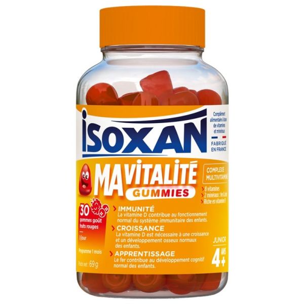 Isoxan Ma Vitalite 4 30 Gummies