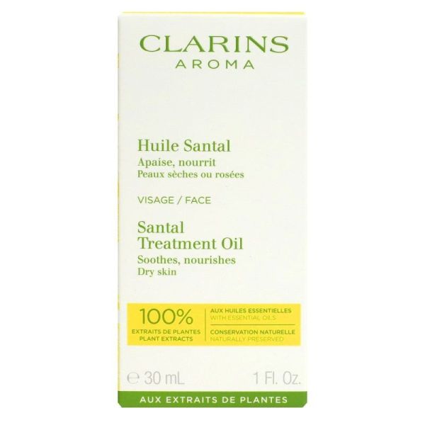 Clarins Huile Santal 30Ml
