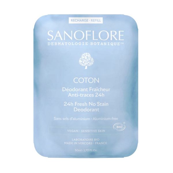 Sanof Coton 24H Recharge Deo 50Ml