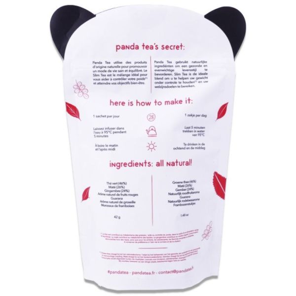 Panda Tea Slimtea Ging Fr Rges-28D