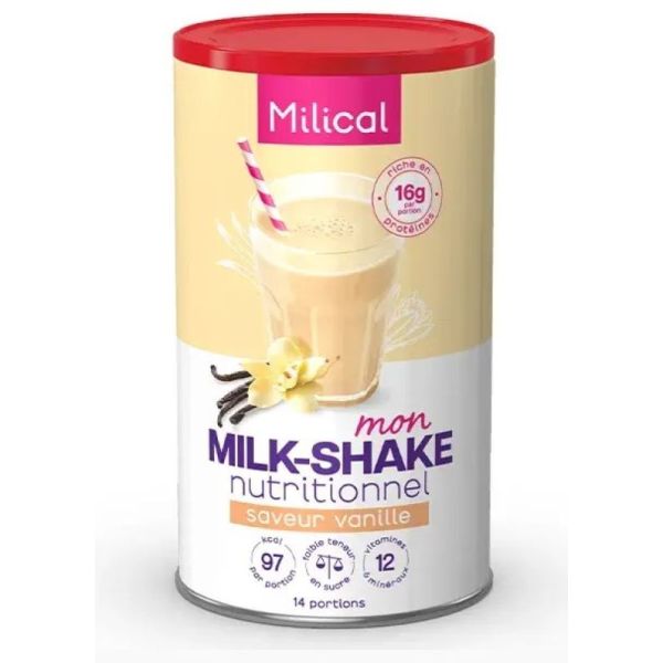 Milical Milkshake Hp Vanille 14 Portions
