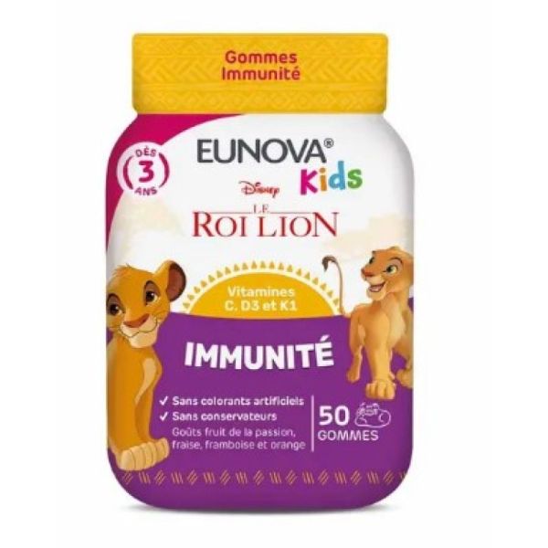 Eunova Kids Immunite 50 Gommes