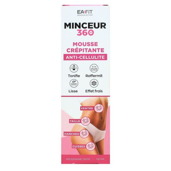 Minceur 360 Mousse Crepitante Tube 100Ml