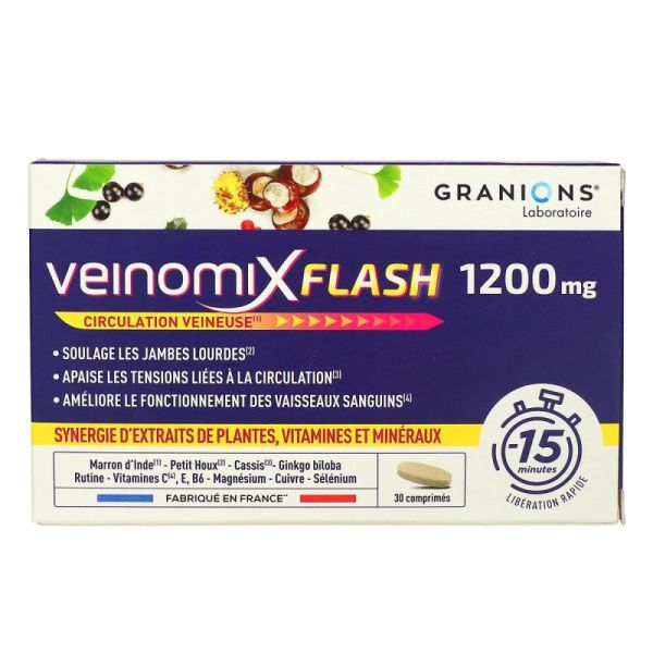 Granions Veinomix Flash 30cp