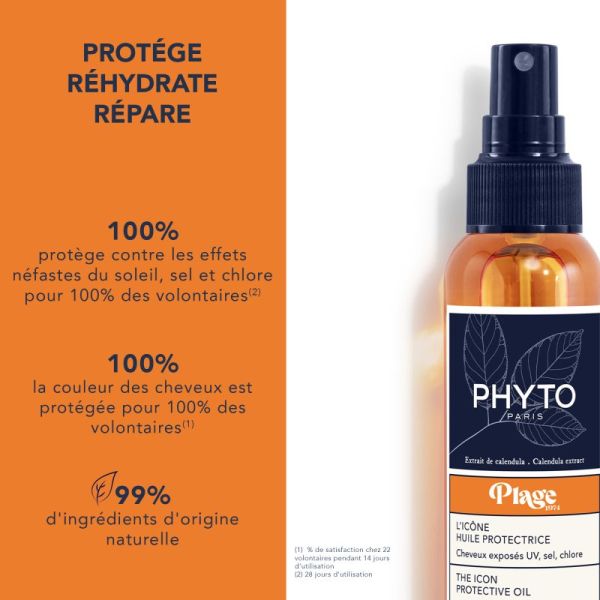 Phyto Plage Huile Solaire Protec Fl 100Ml