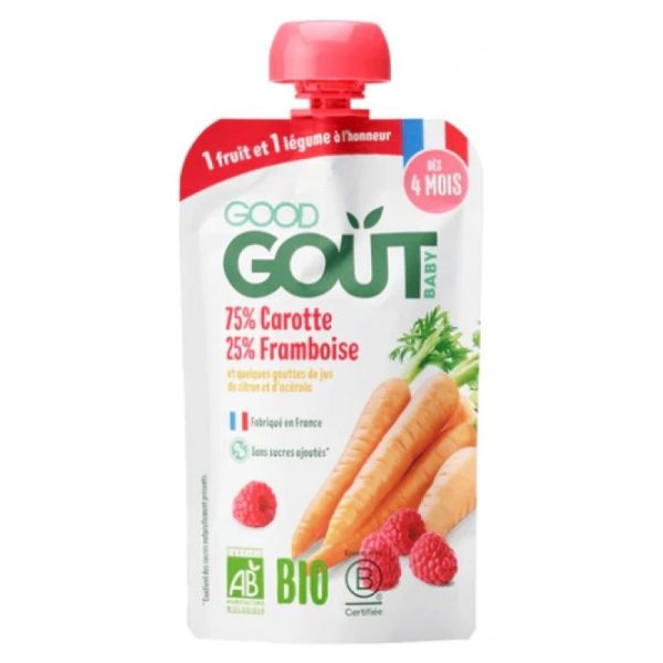 Good Gout Carotte Framboise 120G