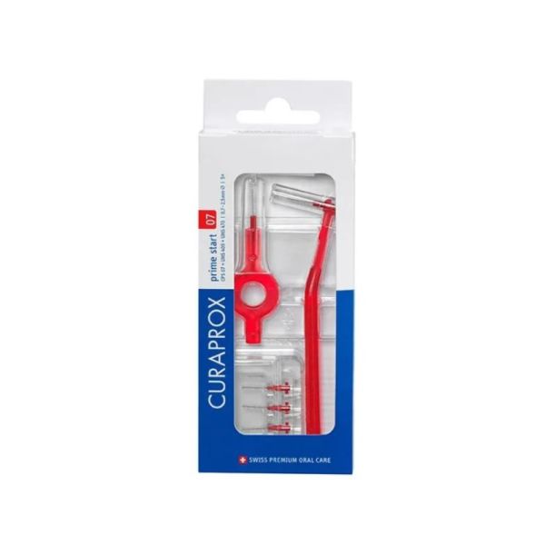 CPS 07 Prime Start Red 5 Interdental Brushes + 2 Handles