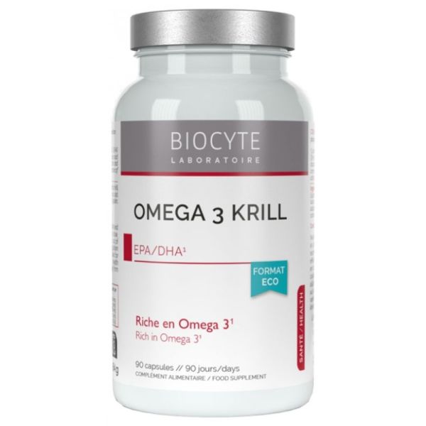 Biocyte Omega 3 Krill 500 Mg 90 Capsules