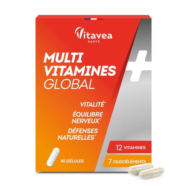 Global multi vitamins - 45 capsules