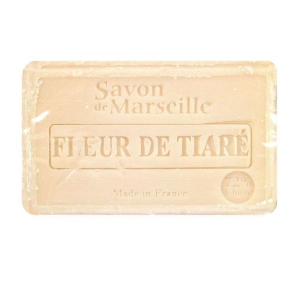 Savon de Marseille fleur de tiaré 100g