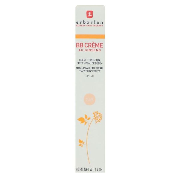 Erborian Bb Creme Clair 40 Ml