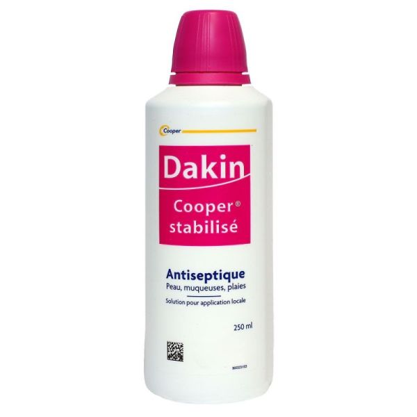 Dakin Cooper Stabilized Antiseptic Solution 250ml