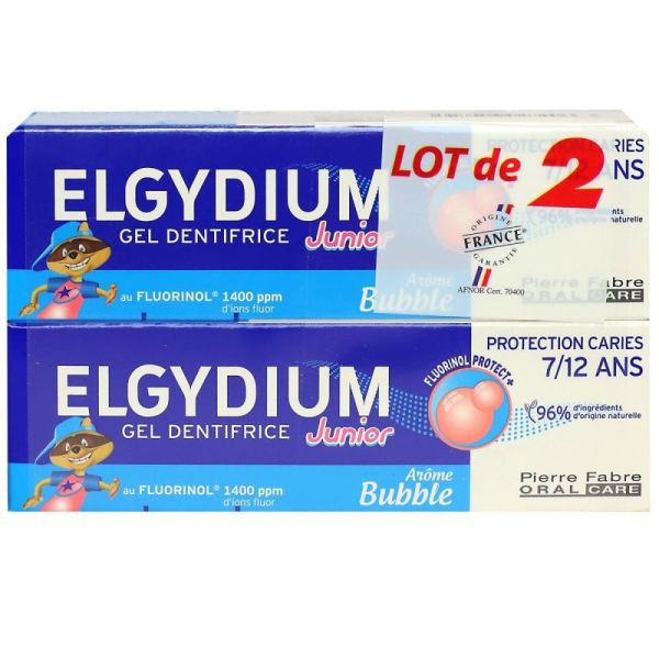 Elgydium Dent Kids Bub Tb50Ml2