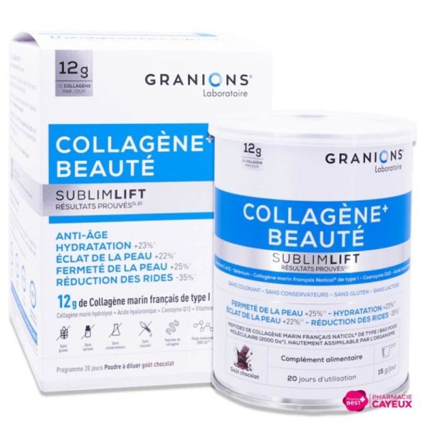 Collagene Beaute Subl 12G Por 300G Choco