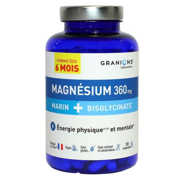 Granions Double Magnesium 360Mg 6 Mois