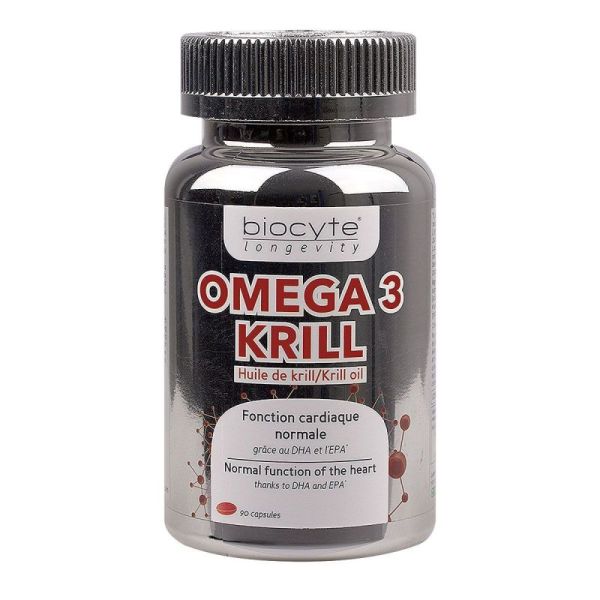 Biocyte Omega 3 Krill 500 Mg 90 Capsules