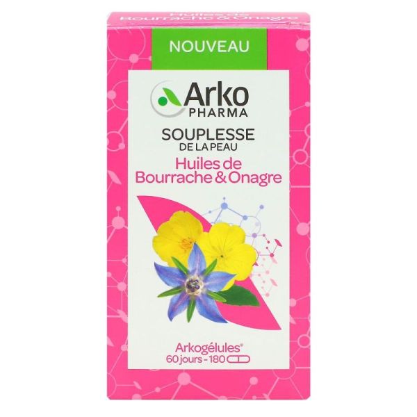Arkog Hle Bourrache Onagre 180Caps