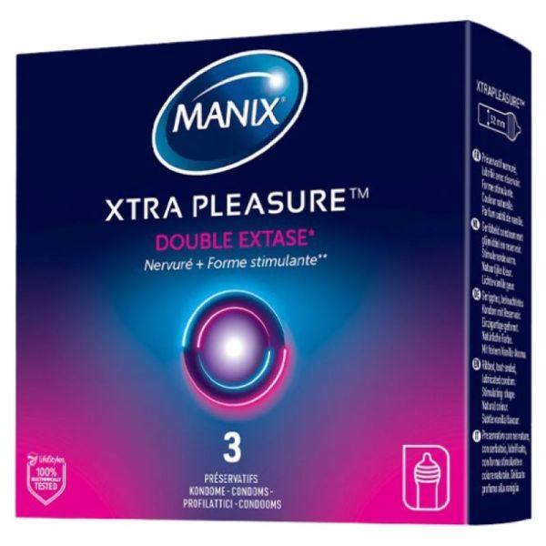 Manix Preserv Xtra Pleasure 3