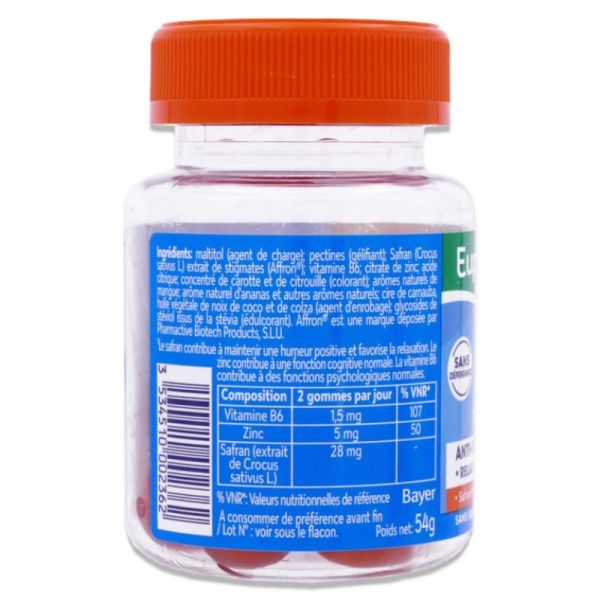 Euphytose Stress Safran Gum 30