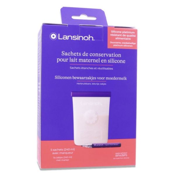 Lansinoh Sch Conserv Lavable/5