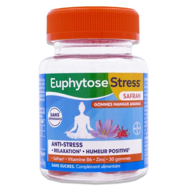 Euphytose Stress Safran Gum 30