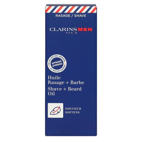 Clarins Men Huile Rasage Et Barbe 30Ml