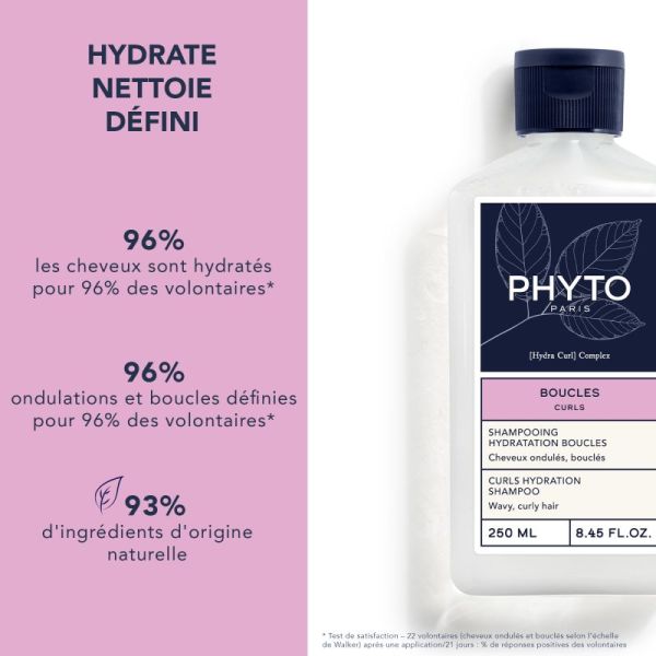 Phyto Shp Hydratation Boucles Fl250Ml