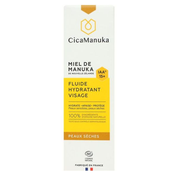 Cicamanuka Fluide Hydr Visage 50Ml