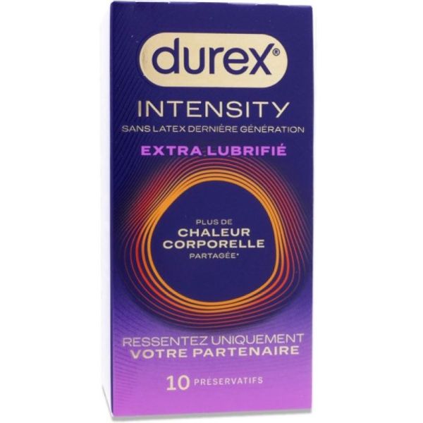Durex Intensity Extra Lubrifie 10