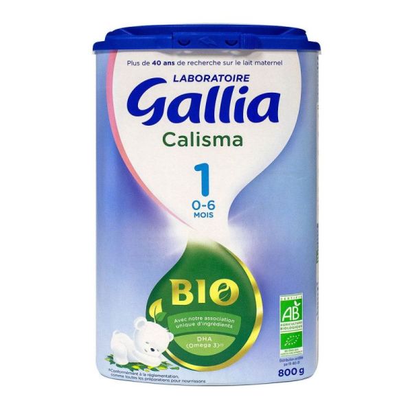 Calisma organic milk 1st age 800g