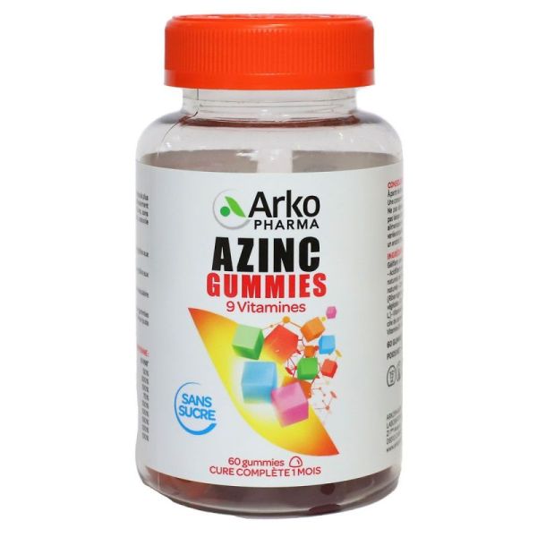 Azinc Adulte Gummies X60
