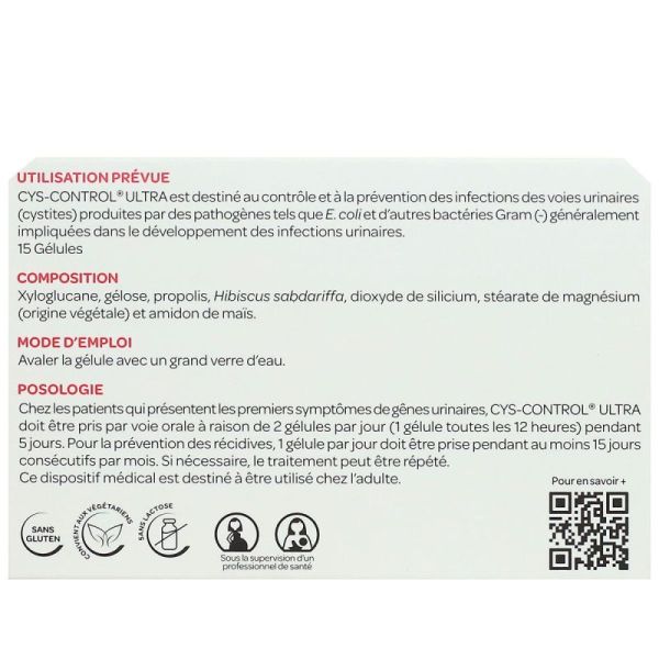 Cys-Control Ultra Cystites Gelu15
