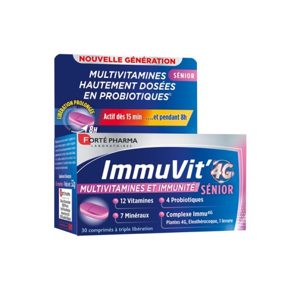 Multivitamins and Immunity 4g Senior 30 tablets